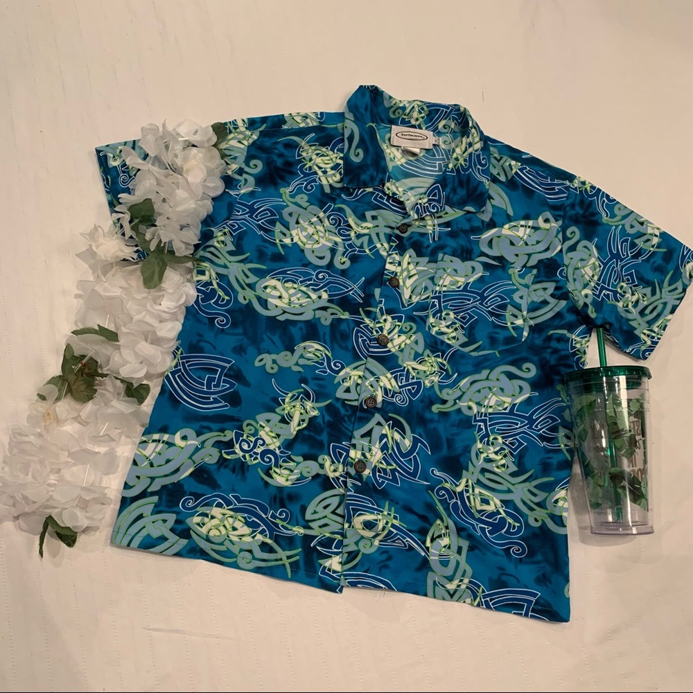Surfwaves Boys Hawaiian button up